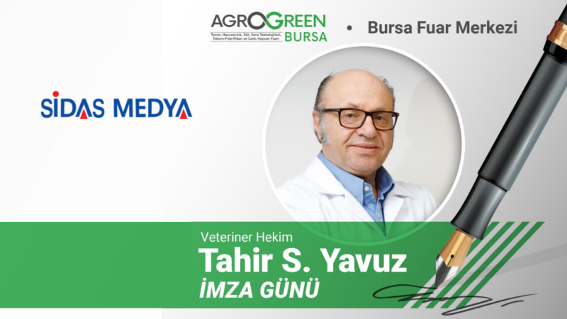 Tahir Yavuz will sign his books at Bursa Agriculture Fair